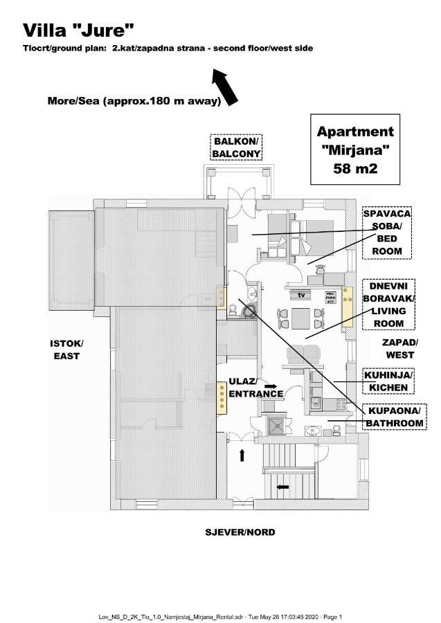 Villa Jure - Apartment Mirjana Lovran Ngoại thất bức ảnh